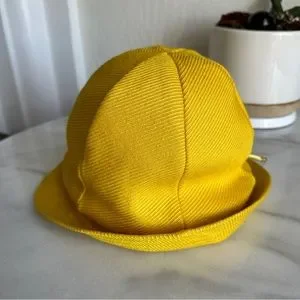 Vintage | Accessories | Vintage 6s Yellow Hippie Bucket Hat  display picture 1